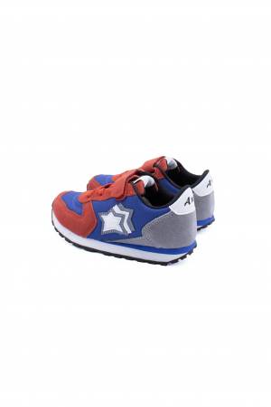 SCARPE ATLANTIC STARS BEN63 ROSSO/BLU/GRIGIO