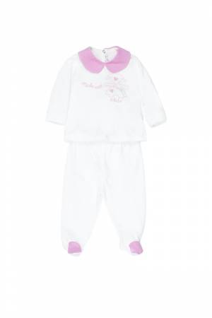 TUTINA LE BEBÉ LBG3989 BIANCO-ROSA