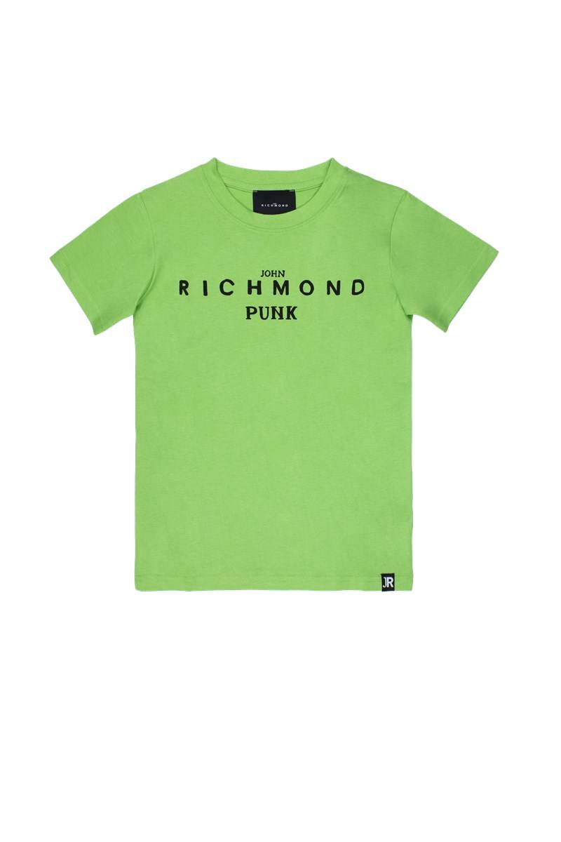 T-SHIRT JOHN RICHMOND RBP23019TS GREEN-0