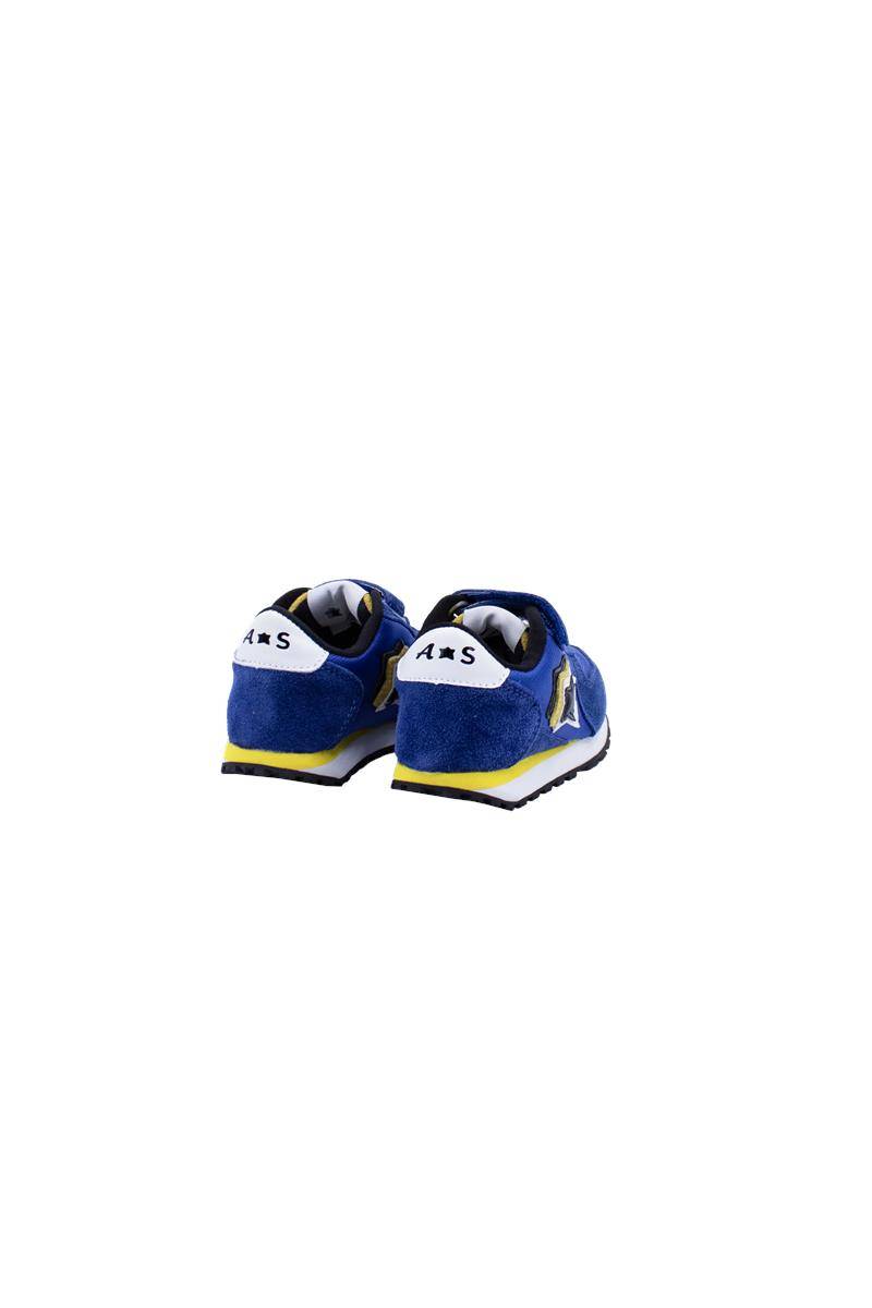 SCARPE ATLANTIC STARS BEN58 BLU/BIA/GIALLO-2