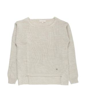 MAGLIA PLEASE NB17230G LATTE DI MANDORLA