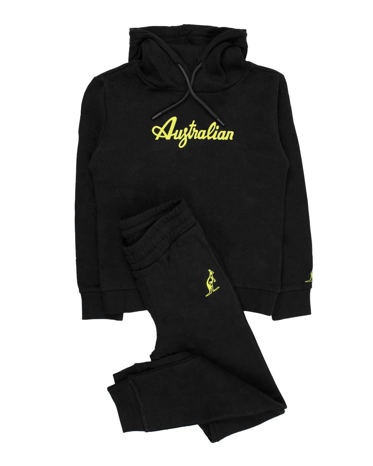 COMPLETO TUTA AUSTRALIAN AS0682 BLACK
