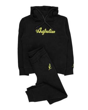 COMPLETO TUTA AUSTRALIAN AS0682 BLACK