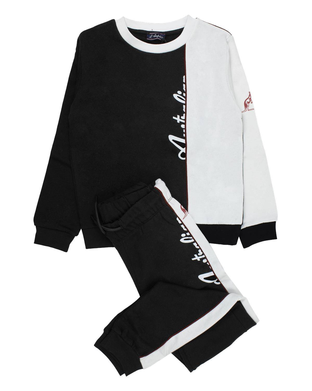 COMPLETO TUTA AUSTRALIAN AS0687 BLACK