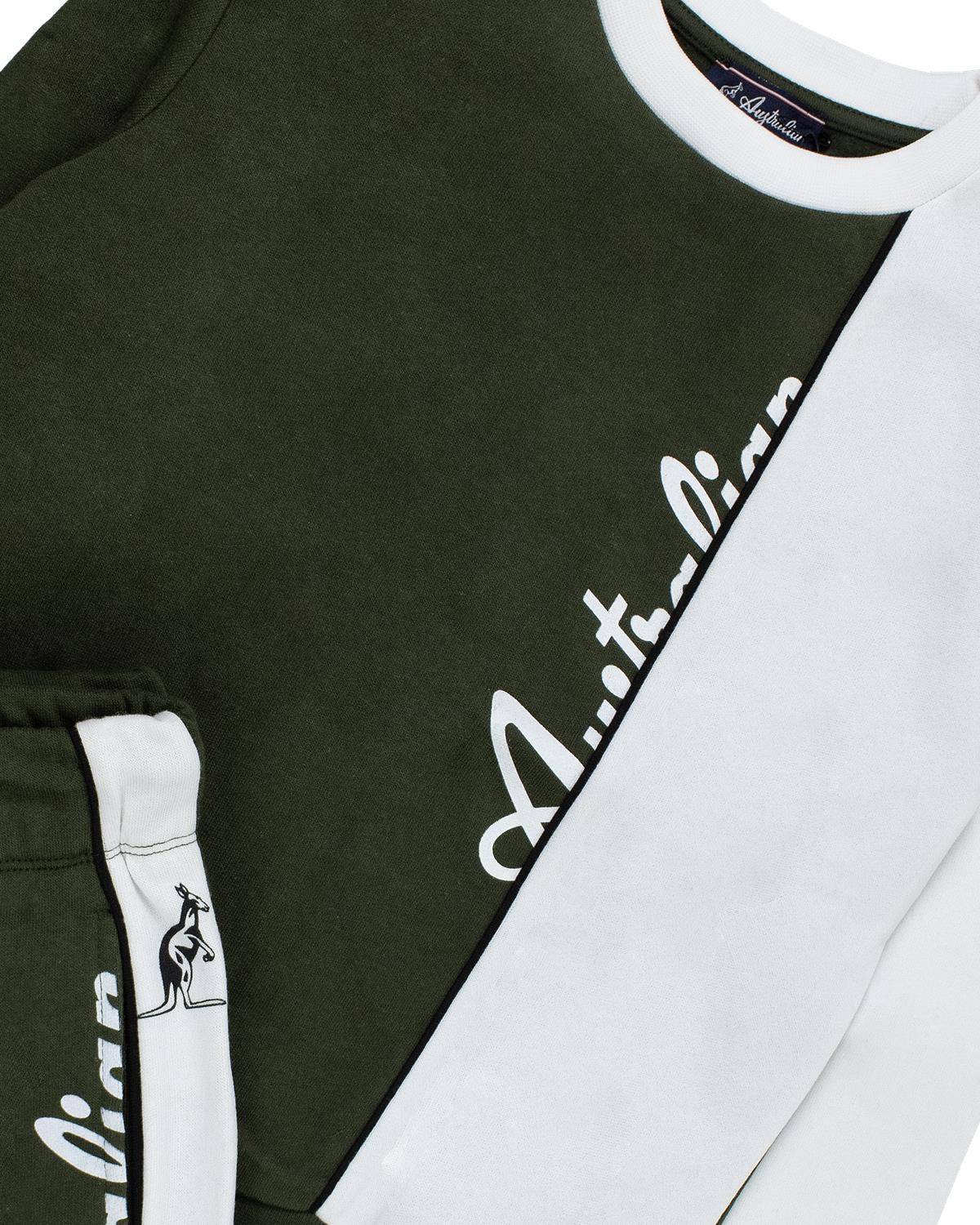 COMPLETO TUTA AUSTRALIAN AS0687 MILITARY GREEN-2