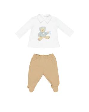 COMPLETO LE BEBÉ LBB4256 PANNA-BISCOTTO