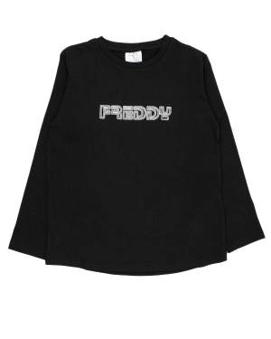 T-SHIRT FREDDY  FR1438 BLACK