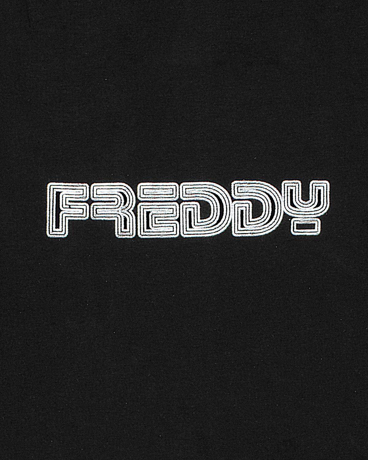 T-SHIRT FREDDY  FR1438 BLACK-2