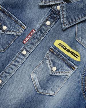 CAMICIADSQUARED2 DQ02DG BLUE DENIM-2-mini