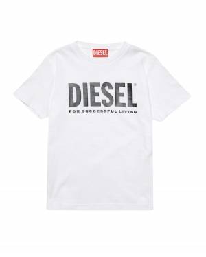 T-SHIRT DIESEL J01541 BIANCO-mini