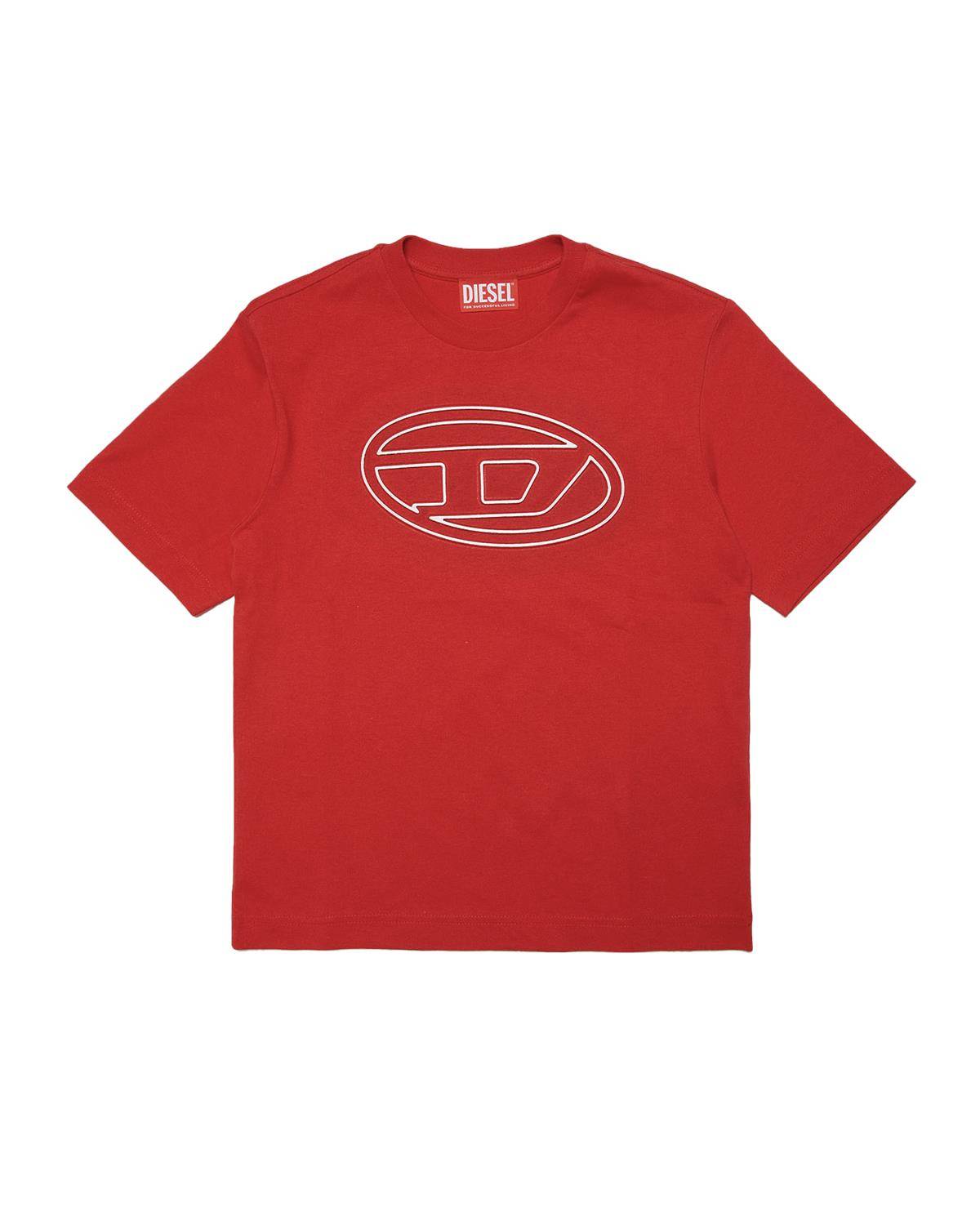 T-SHIRT DIESEL J01788 NEW RED