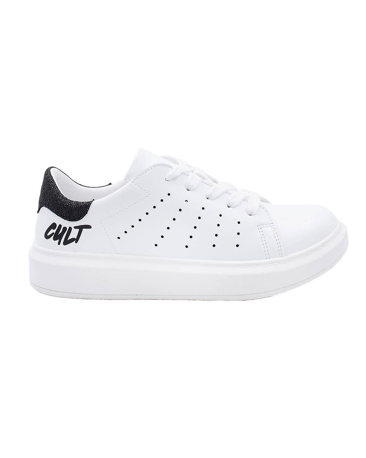 SCARPE CULT CLJ007103 WHITE BLACK