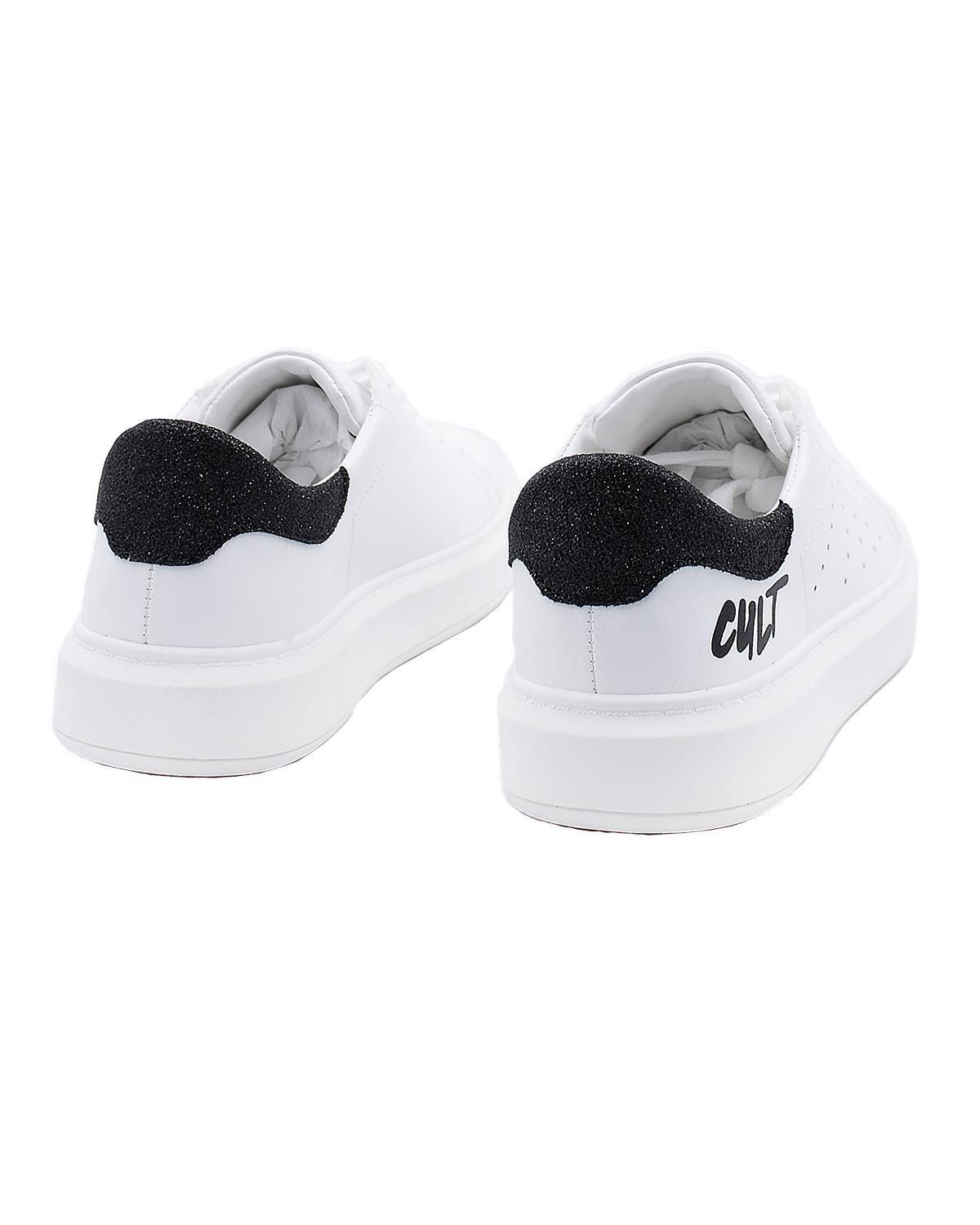 SCARPE CULT CLJ007103 WHITE BLACK-3