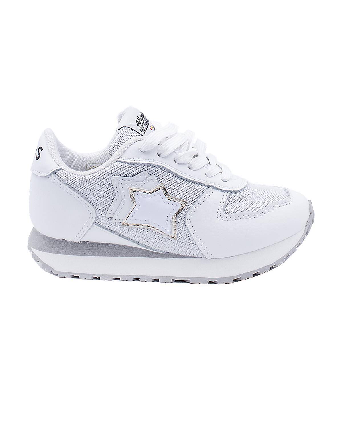 SCARPE ATLANTIC STARS ICARO88 BIANCO/ARGENTO-0
