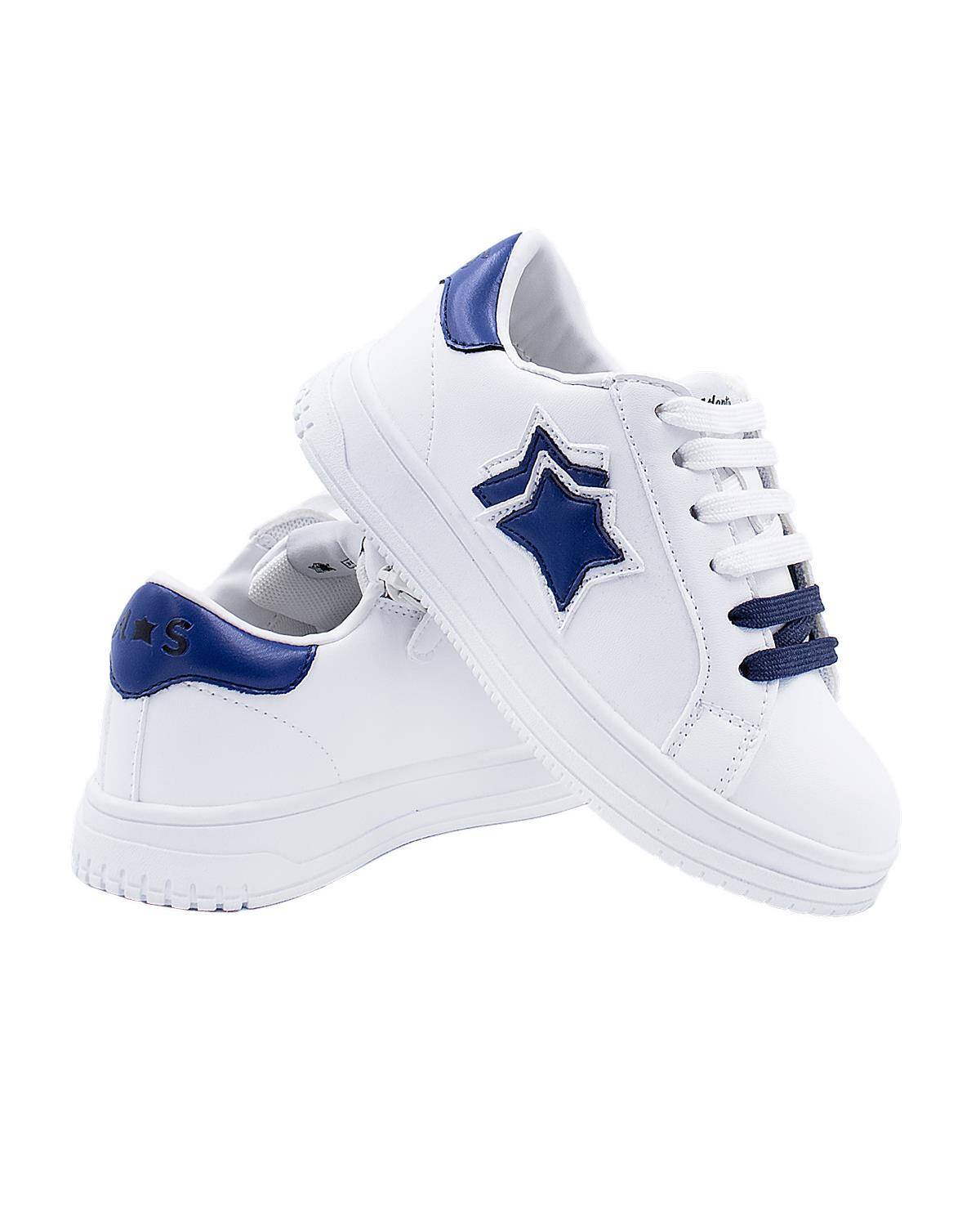 SCARPE ATLANTIC STARS REVERSE124 BIANCO/NAVY-1