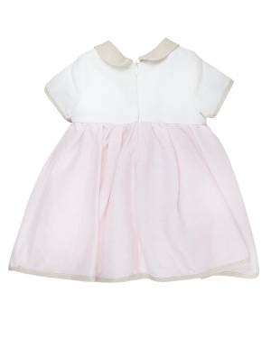ABITO LE BEBÉ LBG4638 BIANCO-ROSA-1-mini