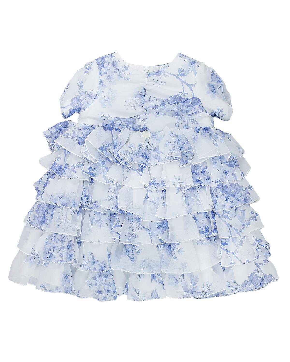 ABITO LE BEBÉ LBG4713 FIORI AZZURRO