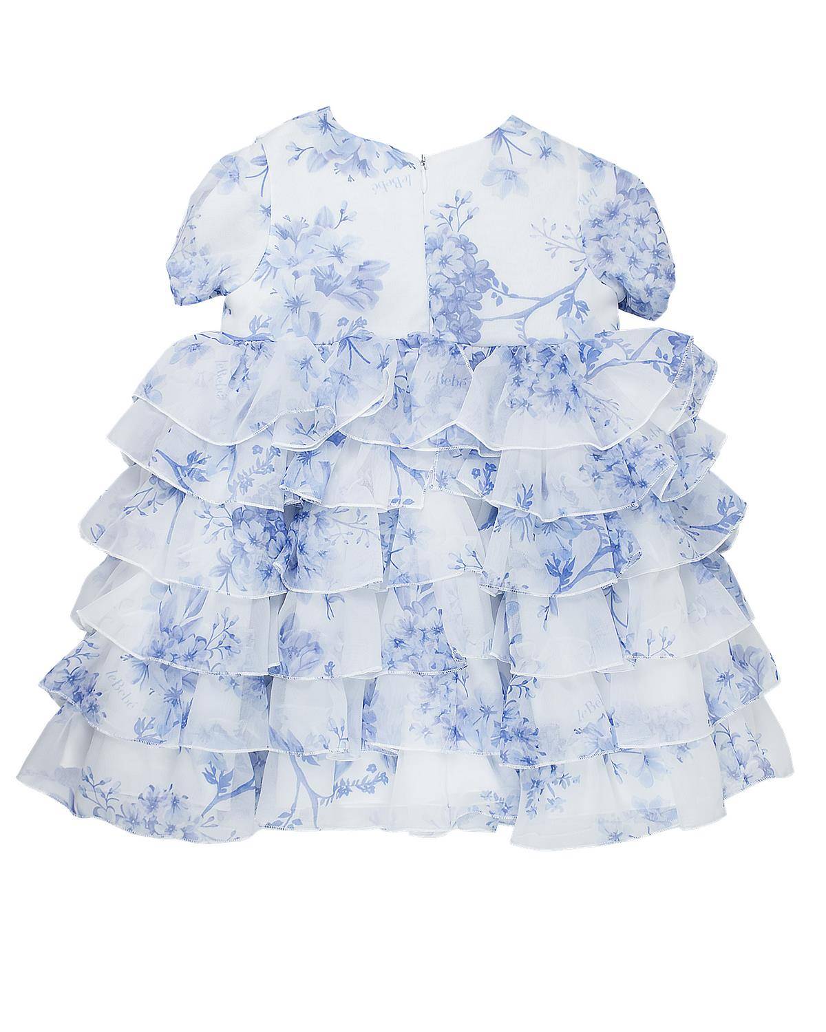 ABITO LE BEBÉ LBG4713 FIORI AZZURRO-1