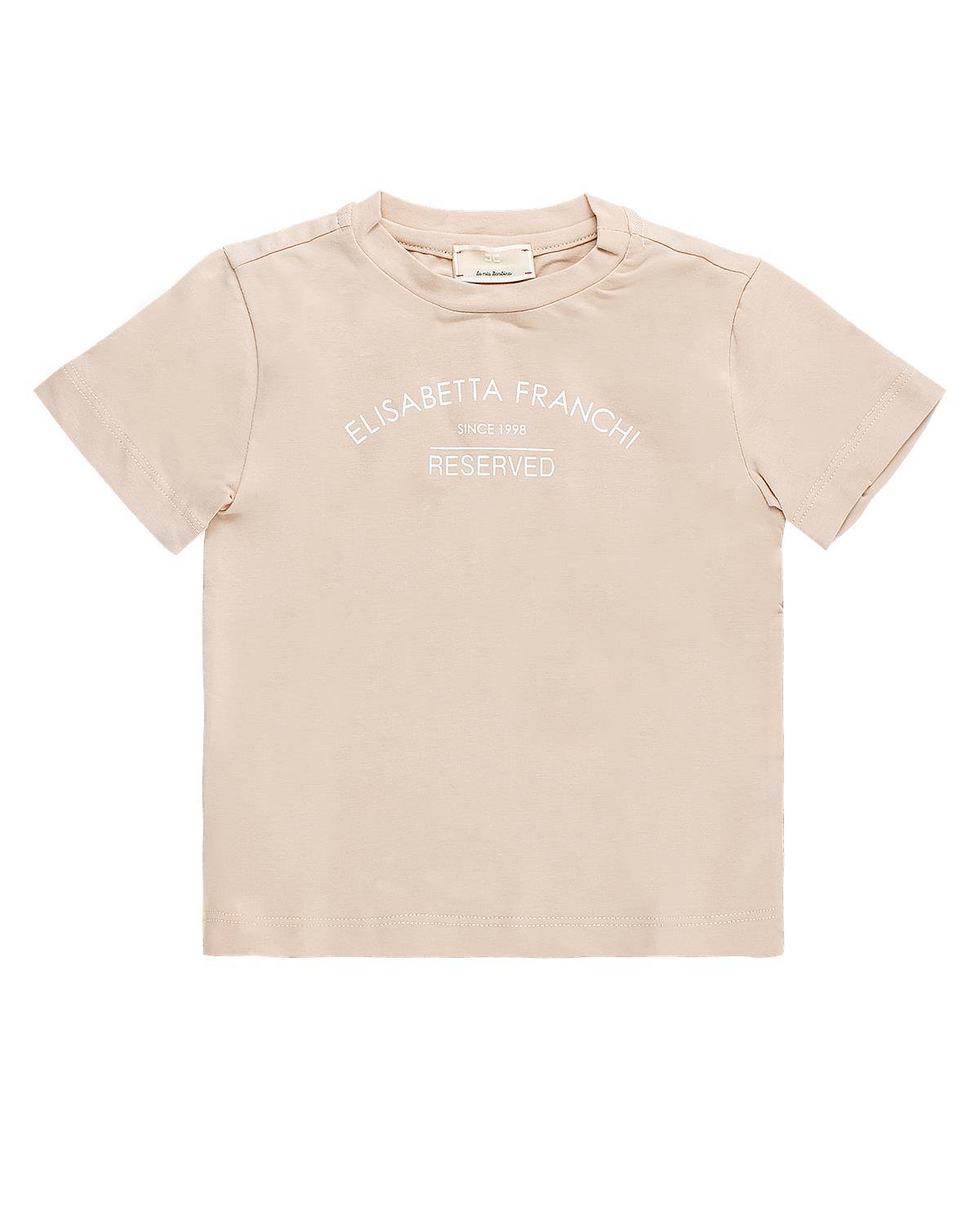 T-SHIRT ELISABETTA FRANCHI EGTS079 DESERT ROSE-0