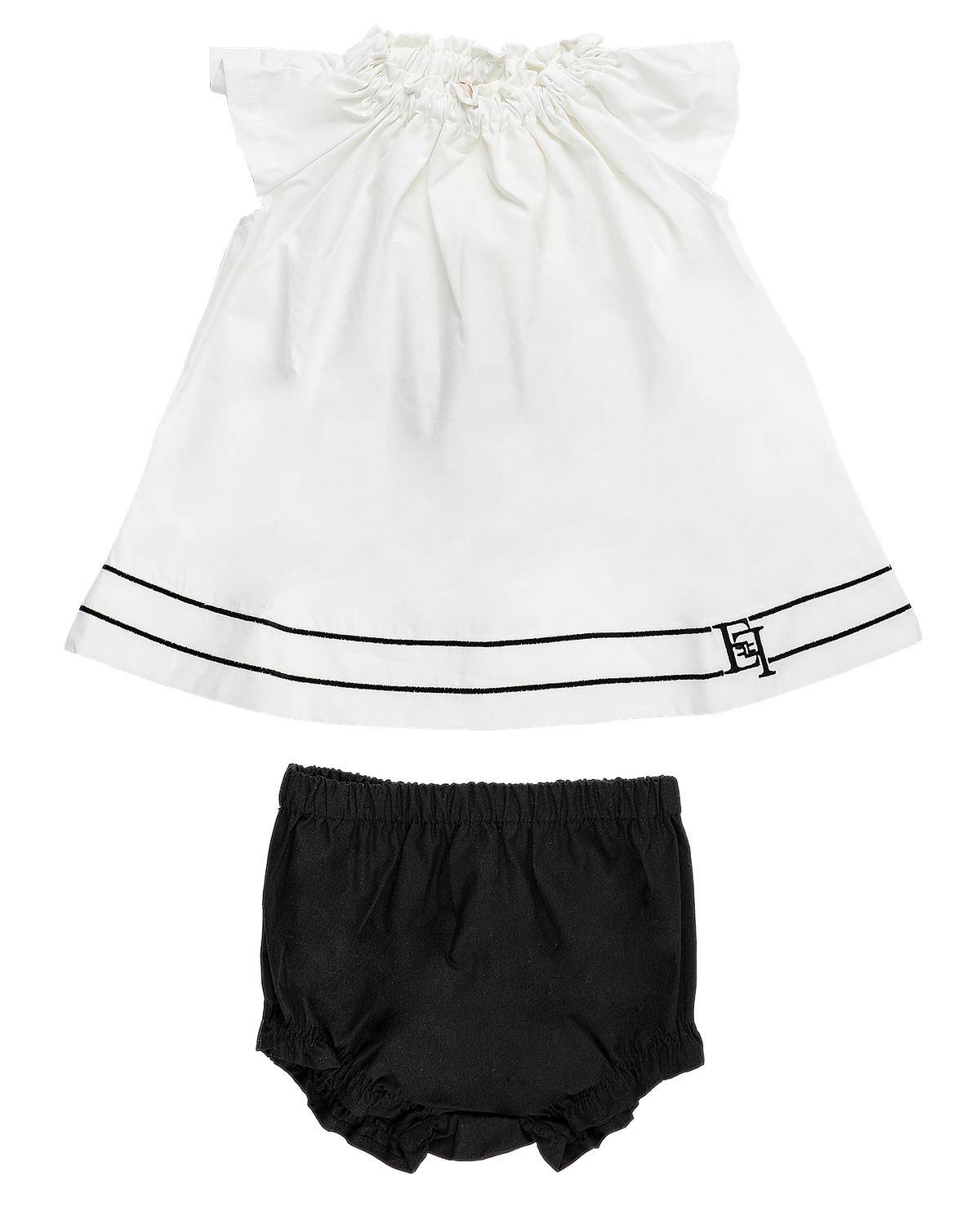 ABITO ELISABETTA FRANCHI ENCD074 AVORIO NERO