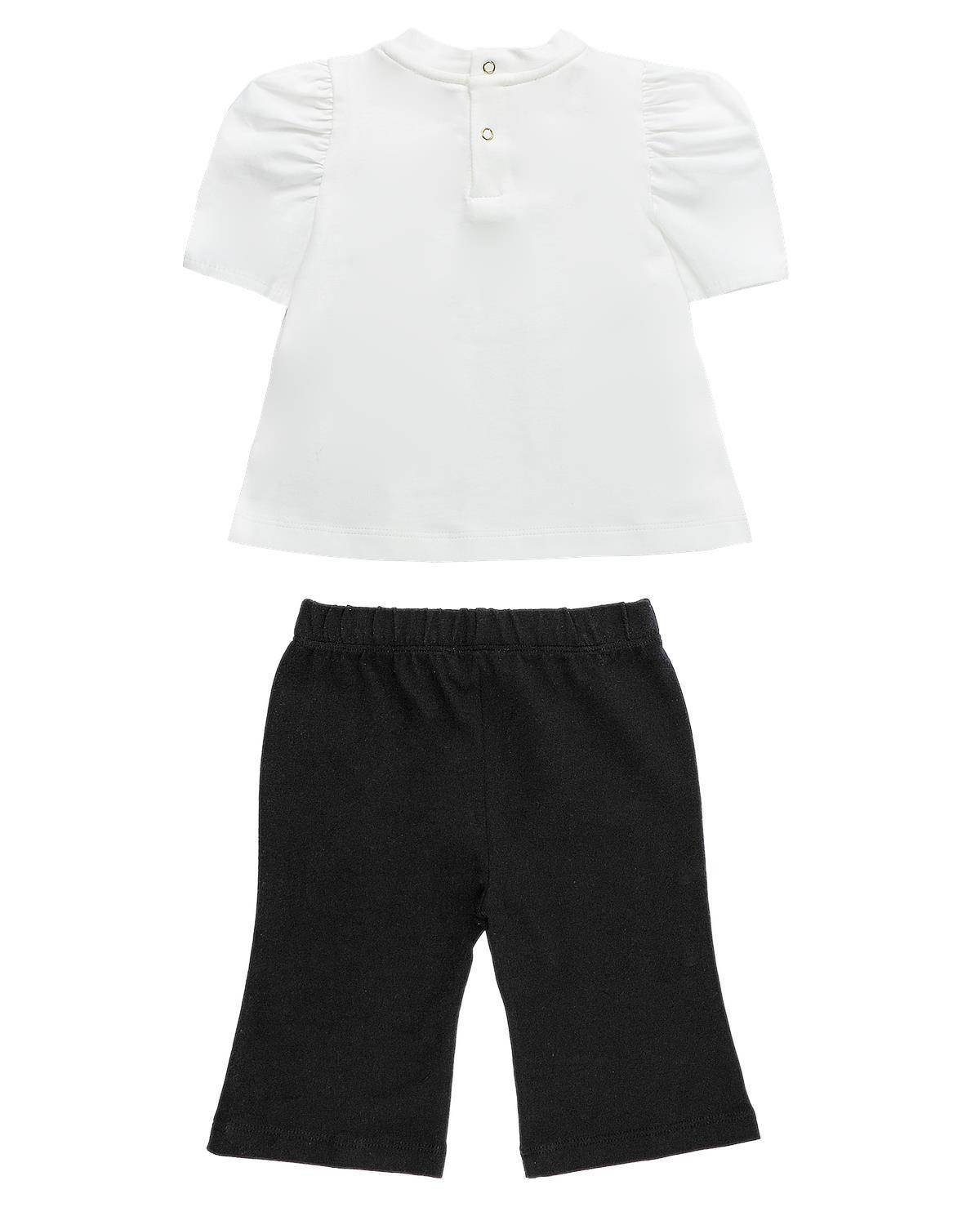 COMPLETO ELISABETTA FRANCHI ENCD075 AVORIO NERO-1