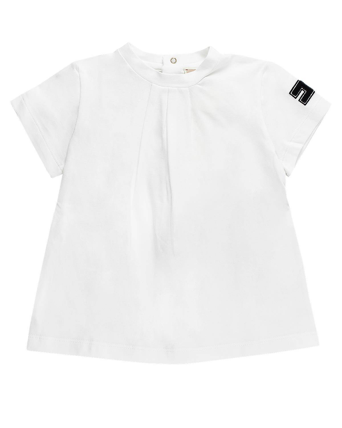 T-SHIRT ELISABETTA FRANCHI ENTS002 AVORIO NERO