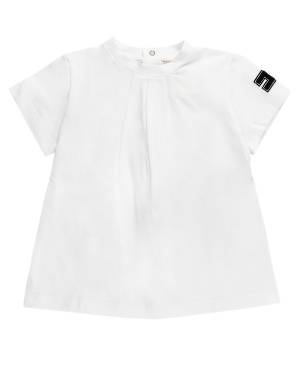 T-SHIRT ELISABETTA FRANCHI ENTS002 AVORIO NERO