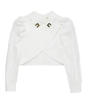 CAMICIA ELISABETTA FRANCHI EFCA220 PANNA CHIARO