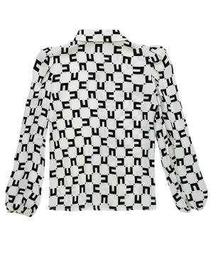 CAMICIA ELISABETTA FRANCHI EFCA230 BURRO NERO-1-mini