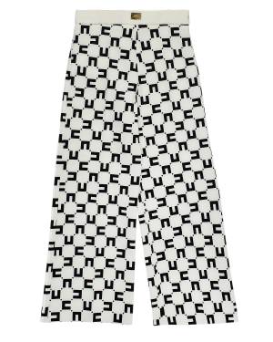 PANTALONE ELISABETTA FRANCHI EFPA230 BURRO NERO