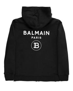 FELPA BALMAIN 6Q4550 NERO-1-mini
