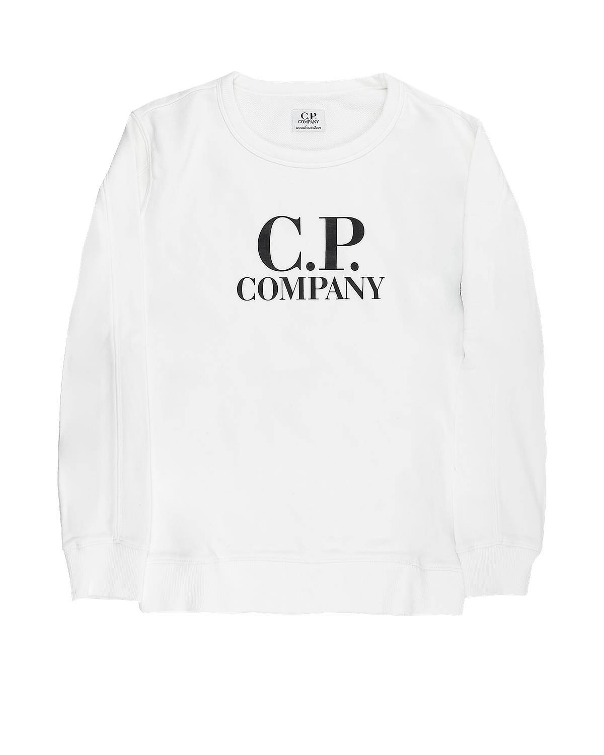 FELPA C.P. COMPANY CUF00B BIANCO