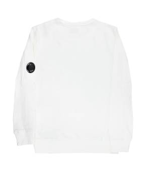 FELPA C.P. COMPANY CUF00B BIANCO-1-mini