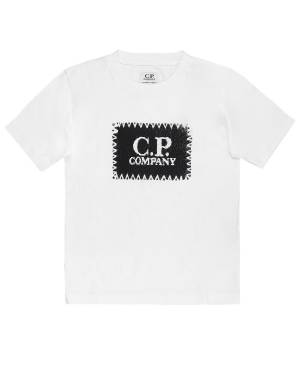 T-SHIRT C.P. COMPANY CUM008 BIANCO