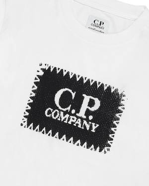 T-SHIRT C.P. COMPANY CUM008 BIANCO-2-mini