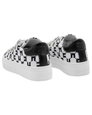 SCARPE ELISABETTA FRANCHI F4A9 BURRO-NERO-3-mini