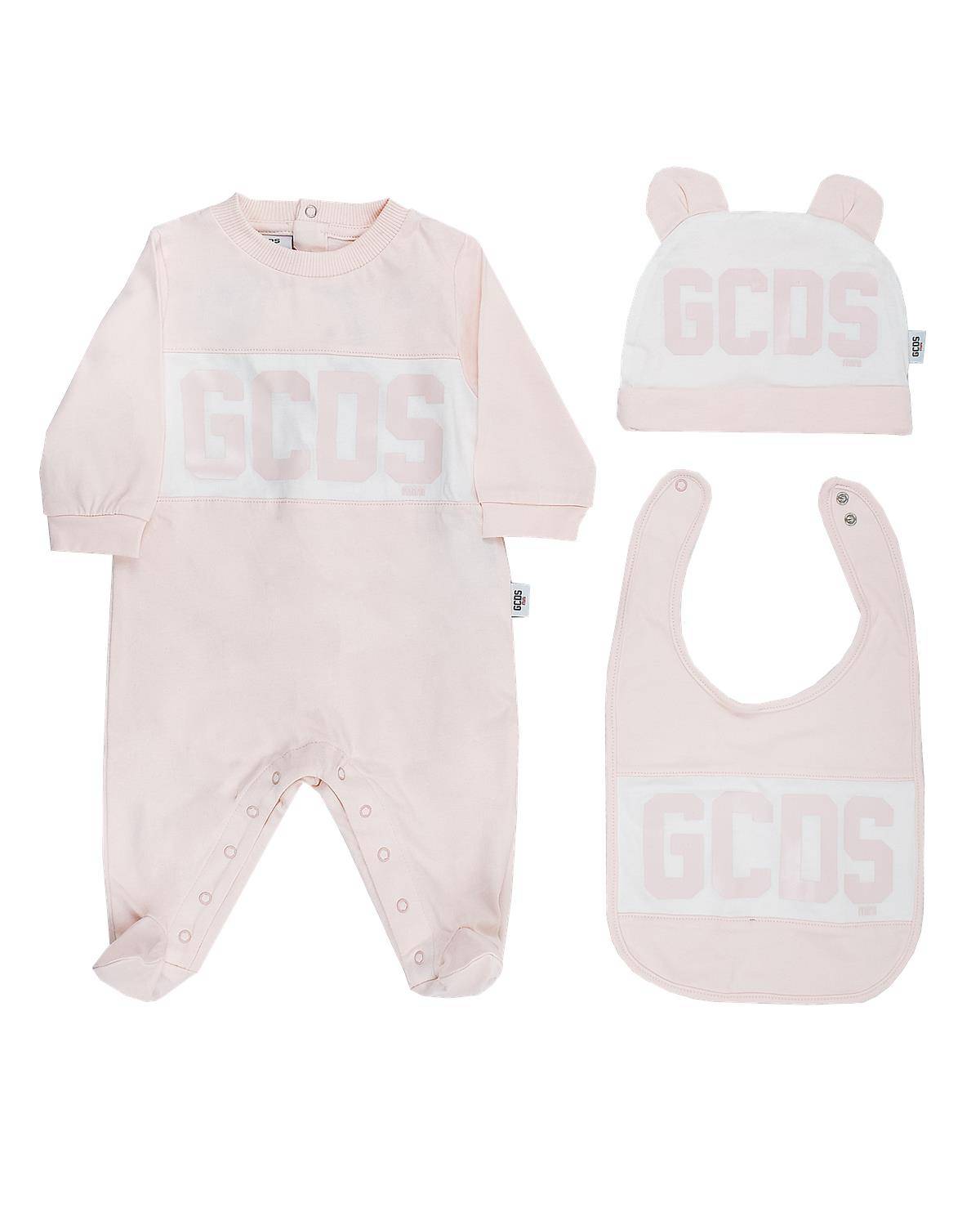 SET NEONATO GCDS GNY007 ROSA