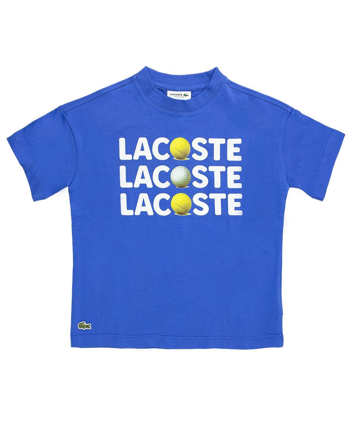 T-SHIRT LACOSTE TJ7380 BLU-ROYAL
