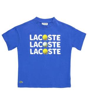 T-SHIRT LACOSTE TJ7380 BLU-ROYAL