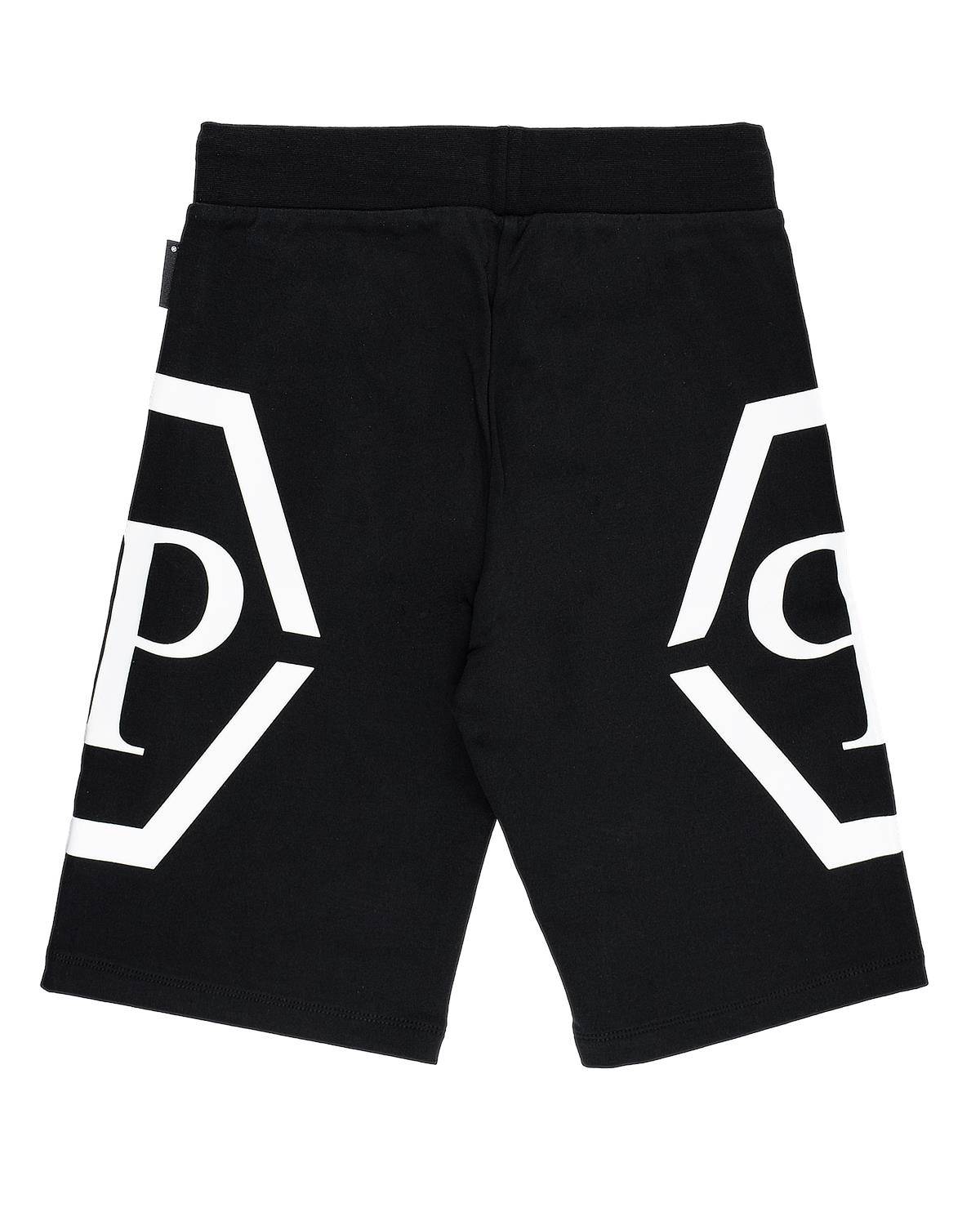 PANTALONCINO PHILIPP PLEIN 2OQ003 NERO-1