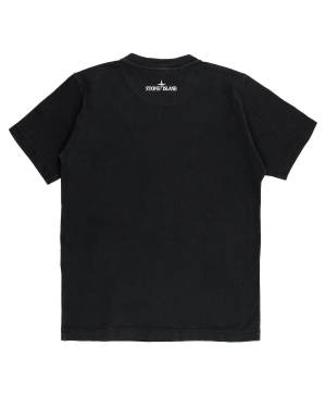 T-SHIRT STONE ISLAND 801621072 NERO-1-mini