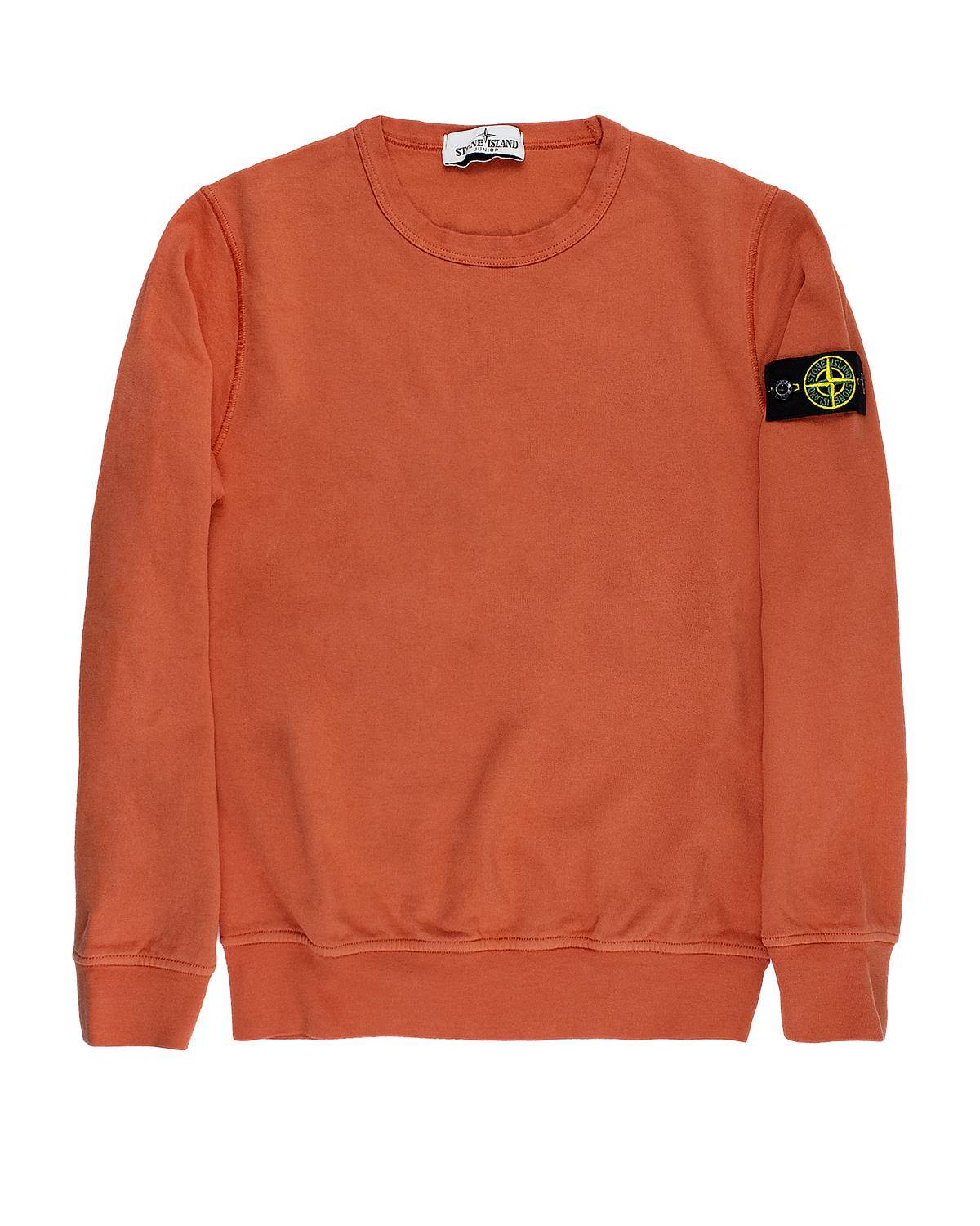 FELPA STONE ISLAND 801661340 ORANGE RED