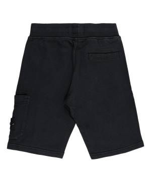 PANTALONCINO STONE ISLAND 801661840 NERO-1-mini