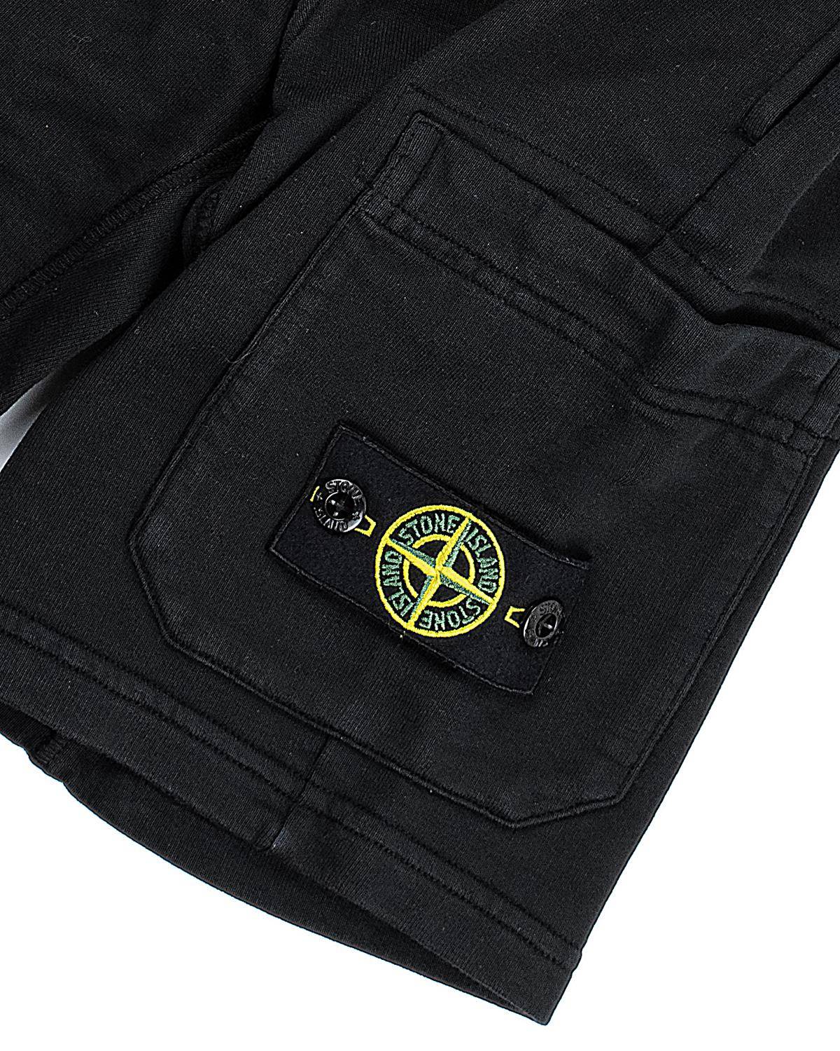 PANTALONCINO STONE ISLAND 801661840 NERO-2