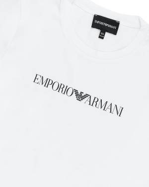 T-SHIRT EMPORIO ARMANI 8N4TN5 BIANCO-2-mini