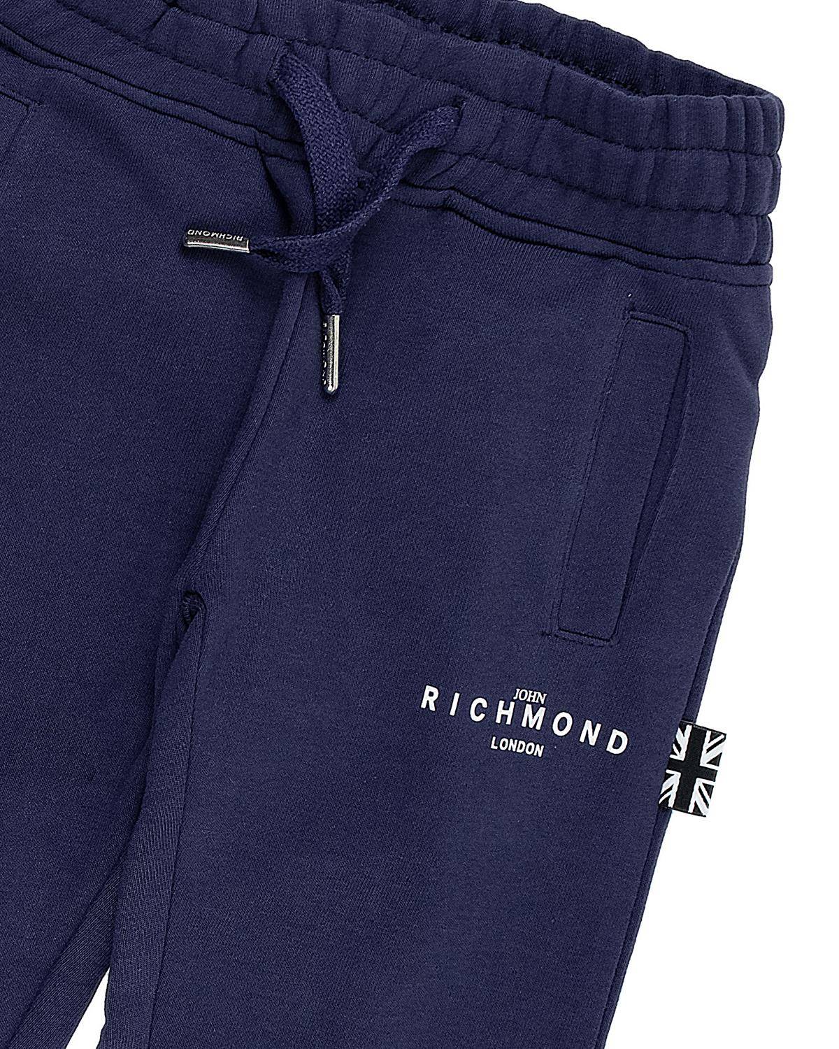 PANTALONE FELPA JOHN RICHMOND RBP24005PA BLUE NAVY-2