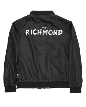GIUBBOTTO JOHN RICHMOND RBP24145GB GRAFFITI BLACK/WHITE-4-mini