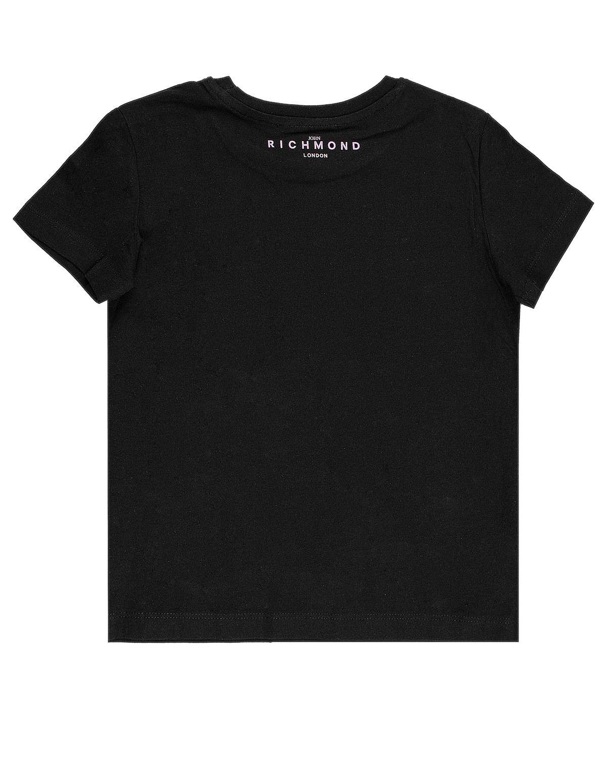 T-SHIRT JOHN RICHMOND RGP24003TS BLACK-1