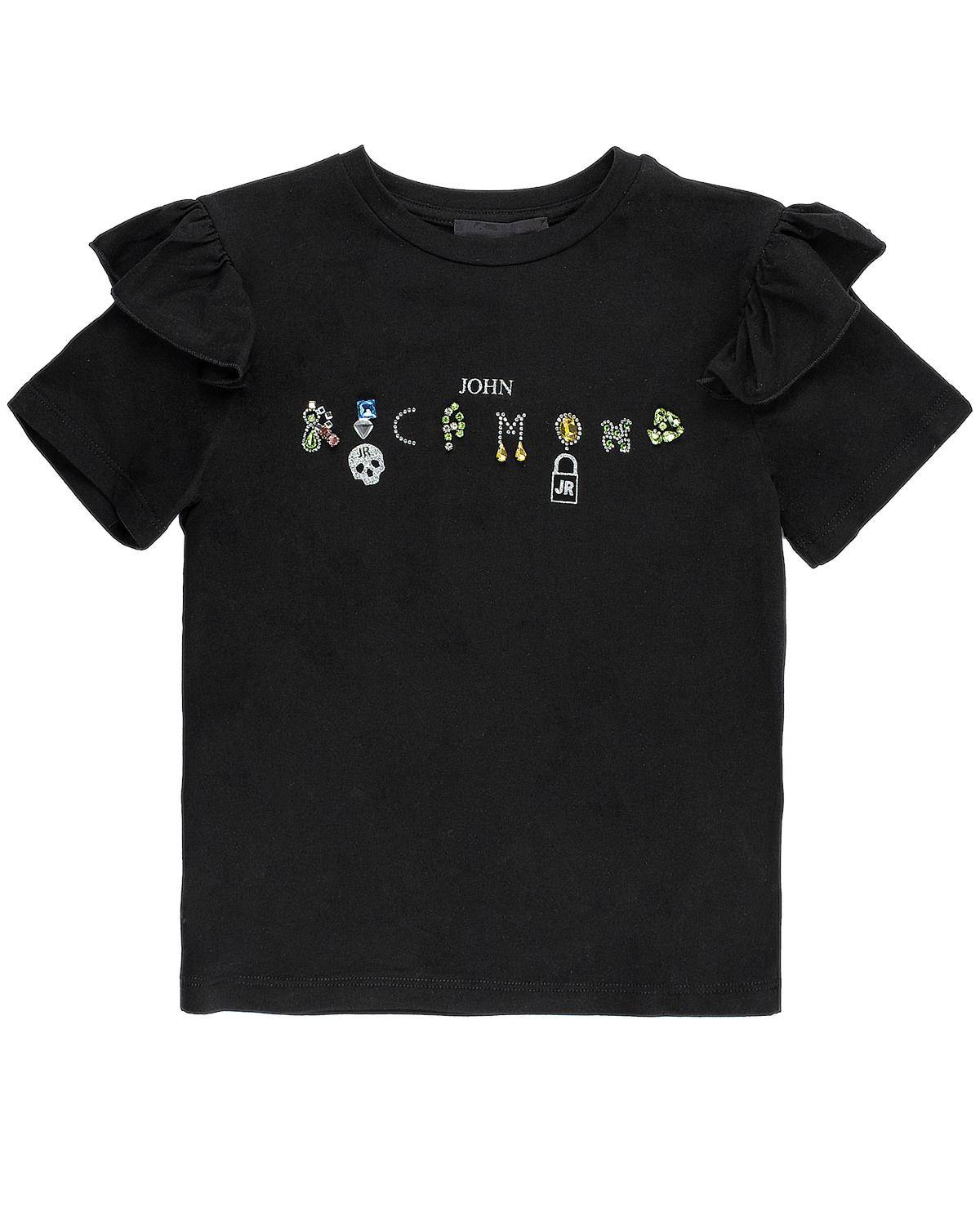 T-SHIRT JOHN RICHMOND RGP24097TS BLACK