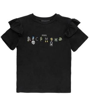 T-SHIRT JOHN RICHMOND RGP24097TS BLACK